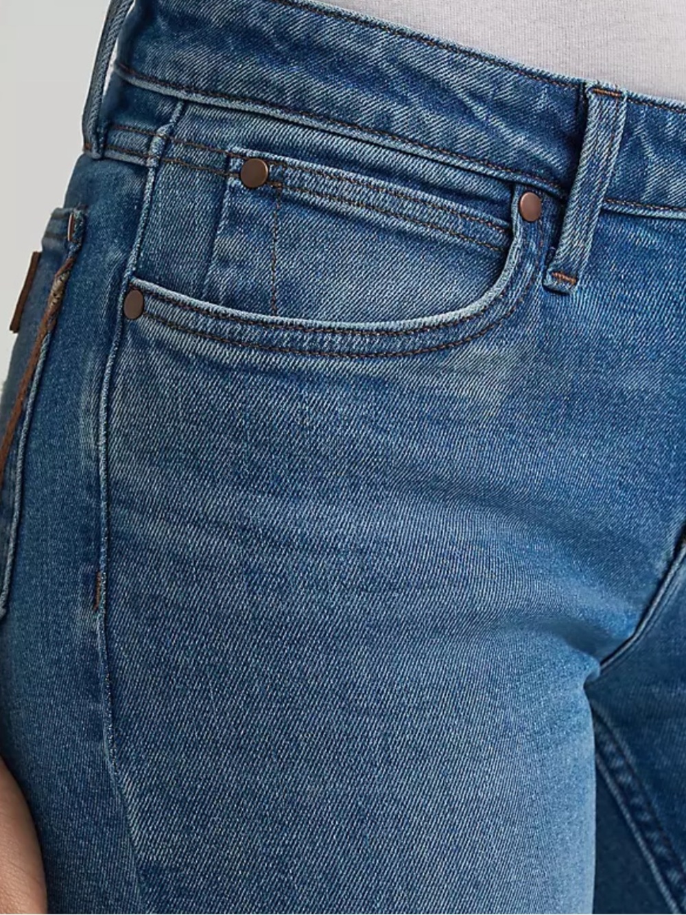 Wrangler Retro Like New Mid-rise Trousers Size 27 - Picture 7 of 12